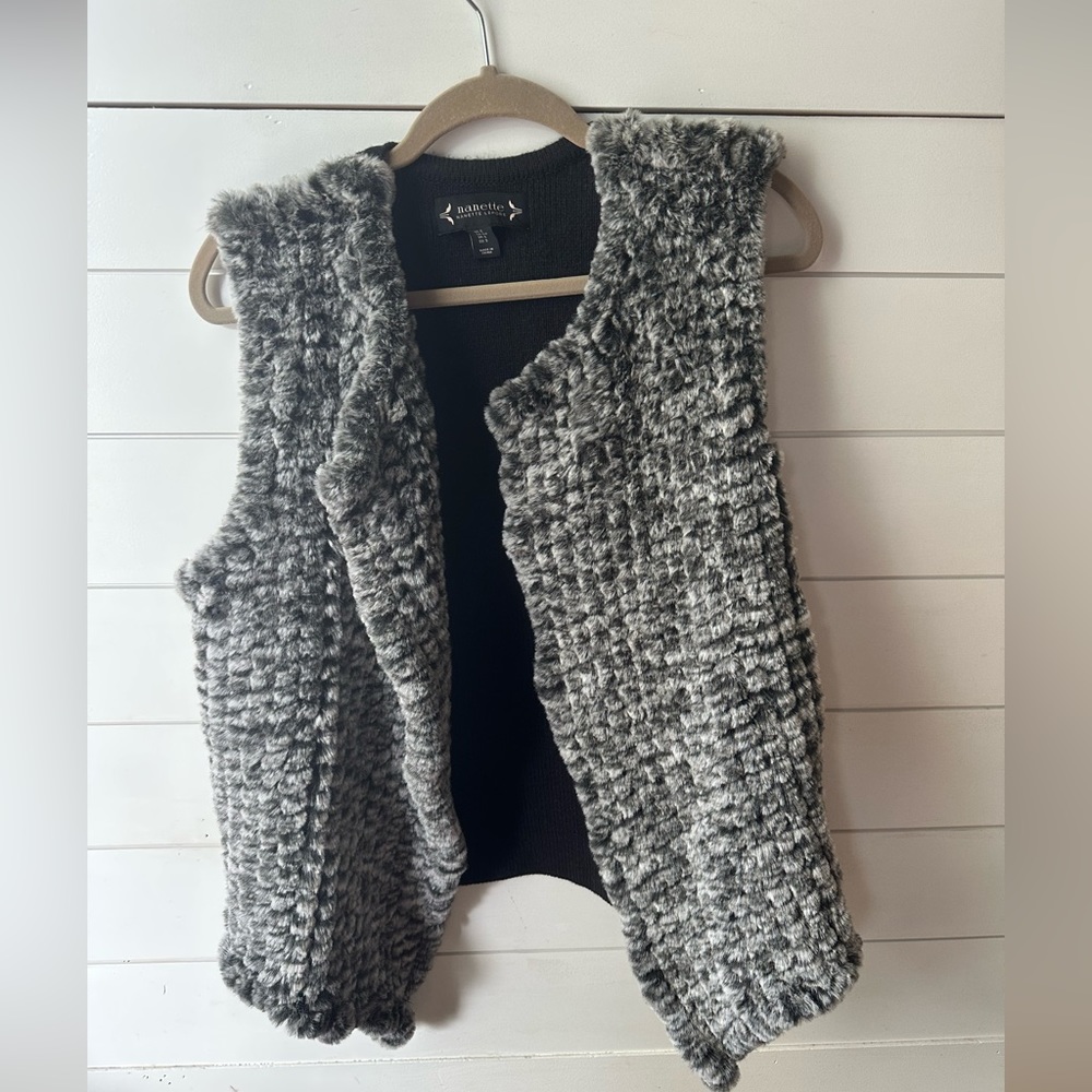 Fur Vest Small